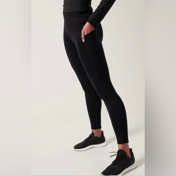 Athleta Altitude Stash Tight Pants Size M - Picture 2 of 7